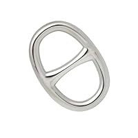 Schalschnalle 2 Stück Damen Seidenschal Schnalle Schal Schnalle Knopf An Der Ecke Des Hemdes Schnalle Knotenschnalle Trenchcoat Schnalle Silber 1