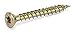 Power Pro 48578 Wood Screws, #8 x 1-1/4, Premium Star Drive Indoor Cabinet Screws, Gold Yellow Zinc, 1lb Box