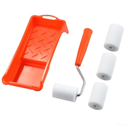 Kit rullo in schiuma da 5,1 cm con vassoio per una facile verniciatura in spazi piccoli e stretti