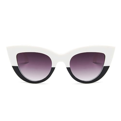 Armear Women Retro Cateye Sunglasses Trendy Thick Frame Non Polarized Lens