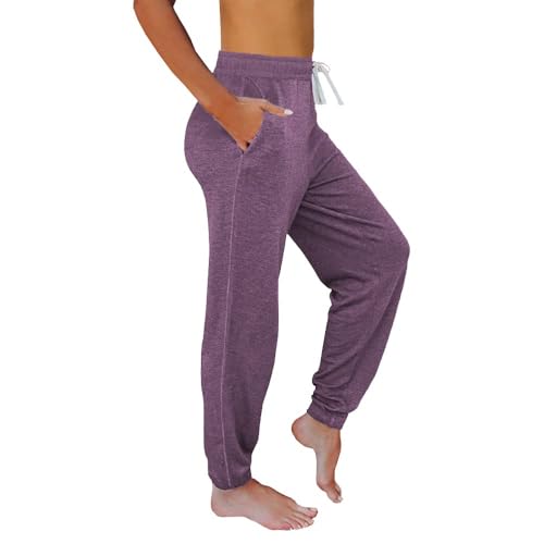 Women Baggy Sweatpants with Pockets Lounge Womens Pajama Pants Female Trouser