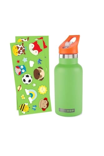 Skip Hop Spark Style SS Canteen - Botella verde