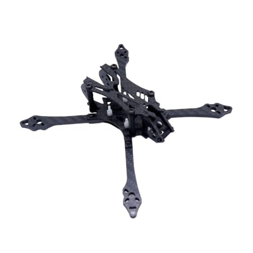 HF150 150mm 3インチ カーボンファイバーフレーム 4mmアームサポート 3045プロペラ フライタワー FPV RCレーシングクワッドコプタードローン用