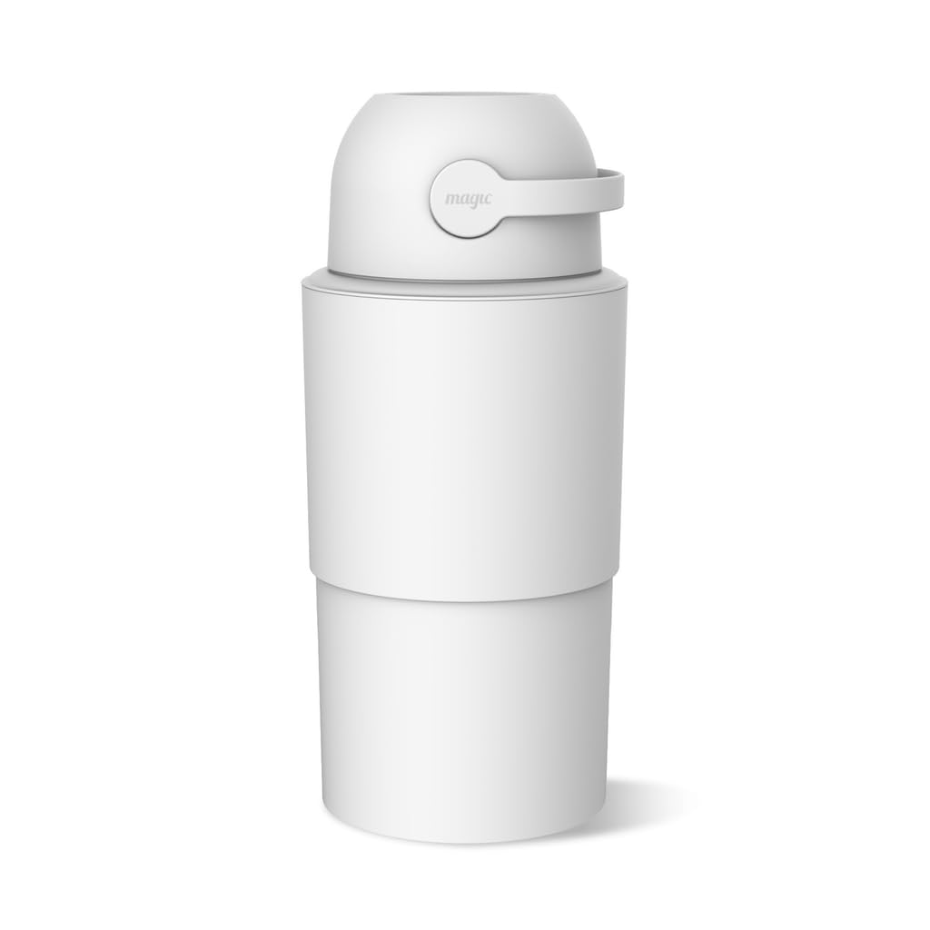 Magic Diaper Pail - Heka L - White