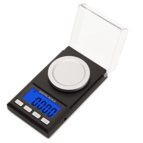 Báscula digital de precisión 0.001g para joyería y laboratorio miniatura 5