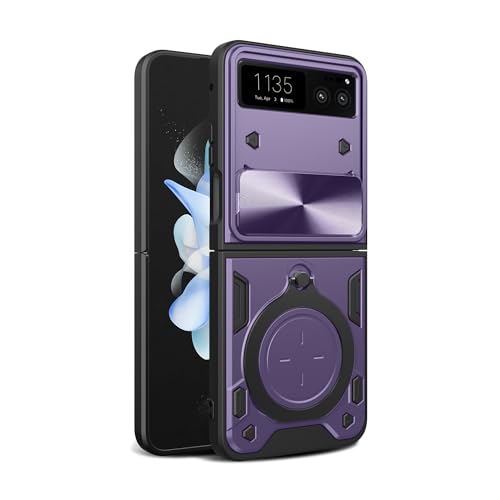 Lucyliy Compatible with Moto Razr 40 Phone Case Cover Purple