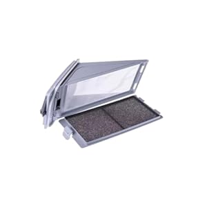 Trade-Shop Filter HX kompatibel mit Whirlpool 481010345281 481010716722 481010354755 481010354756 481010716908 481010716911 / Wärmetauscher Trockner