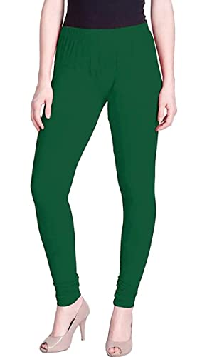 Image of Women's Cotton Chudidar Leggings | Stretchable | High Rise | Full Length | Soft & Comfortable | Ethnic Wear Bottom