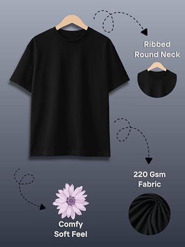 Image of Couple T-Shirts Cotton | Oversized Tshirt for Men Women Love (Set of 2 | Regular Fit | OSHS CT8)