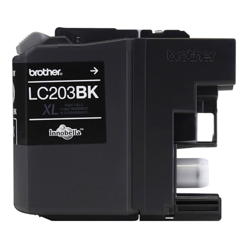 Cartouche d'encre Brother LC203BK noire XL haute capacité pour imprimante jet d'encre