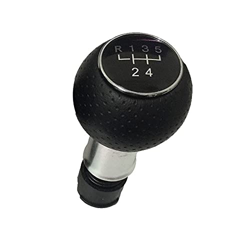 Kit Pomo Y Fuelle De Palanca De Cambios Para Audi A3 2000-2003 – 5 Velocidades, Negro, Con Detalles Cromados