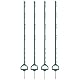 Weidezaunpfähle Voss.farming 40 Stück, 157 cm, glasfaserverstärkt