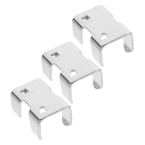 DIYEAH 3pièces Pince De Serrage Pour Corde Robuste Clips Pour Corde Petits Butées De Câble Clip Tendeur De Corde -câble Connecteur De Tendeur De Pour
