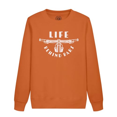 Sweatshirt enfant Life Behind Bars vélo cyclisme en coton confortable pour junior