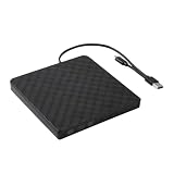 2-in-1-USB3.0-Typ-C-Optische Laufwerke Schlankes Externes DVD-RW-CD-Brenner-Laufwerk Brenner-Lesegerät for Laptop-PC Tragbarer DVD-Brenner Platzsparend