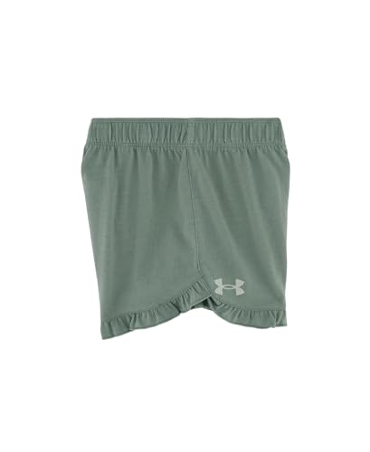 Image of Under Armour Girl's 2-Piece Short Sleeve Graphic Tee and Shorts Set, Outdoor Collection