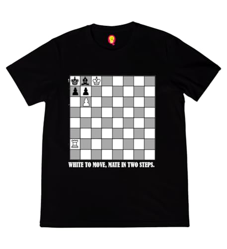 Aaramkhor Chess T-Shirt for Men | Paul Morphy's Checkmate | Sports | Regular Fit for Men Sizes S to 4XL|