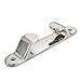 1Piece 4/5/6inch Stainless Steel 316 Straight Fairlead Bow Chock Hardware Fair Leads Line Boat Rope Guide Line Cleat for Marine Yacht W/Fasterners (152mm/ 6in)