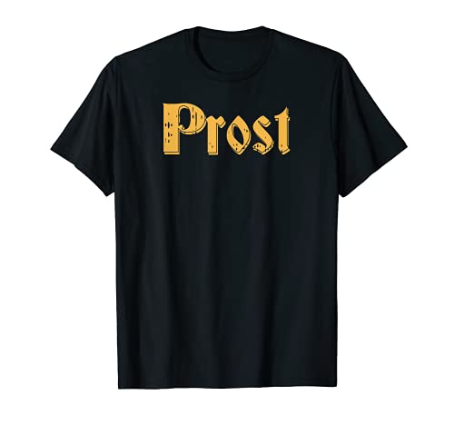 Prost Shirt Funny German Cheers Vintage Oktoberfest Camiseta