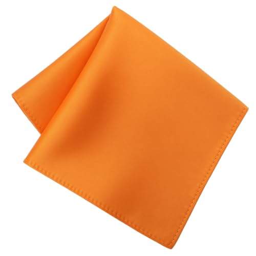 Image of LEONARDI Men's Solid Pocket Square | 30cm x 30cm | Smooth texture | Microfiber | Pack of 1 |