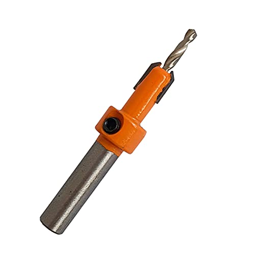 Broca com Escareador 3mm x 8mm para Rebaixo em Madeira Vaz
