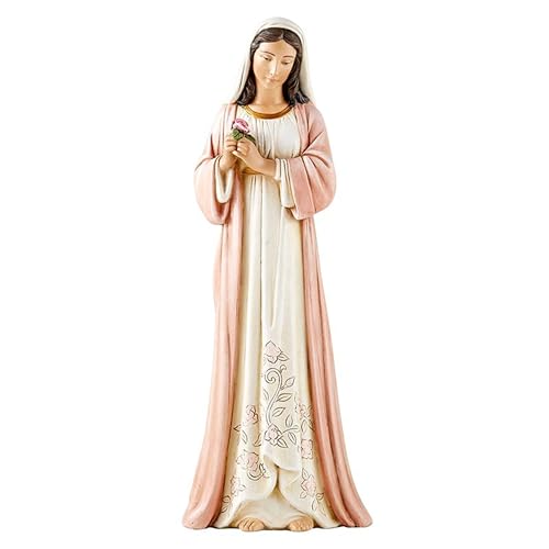 Estatua religiosa Madonna of the Rose de 20.95 cm miniatura 1