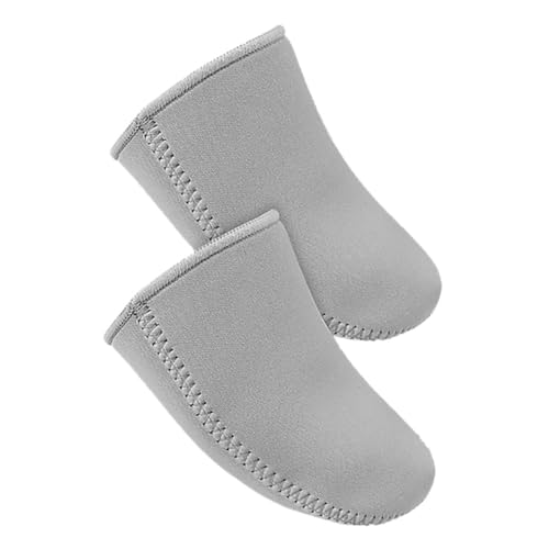 1 par de calientapiés de punta de neopreno aislado y transpirable para ciclismo y deportes al aire libre, media funda para dedos miniatura 6