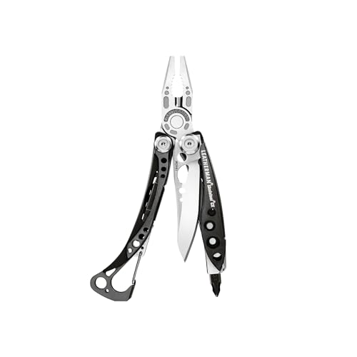 LEATHERMAN, Skeletool CX, 7-in-1 Lightweight, Minimalist Multi-Tool for Everyday Carry (EDC), Home, Garden & Outdoors, Black & Silver