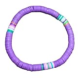 FOMIYES 1 Pulsera De Arcilla Polimérica Colorida Pulseras A Juego Para Parejas Pulseras Para Mujeres Pulseras De Pulseras De Cuentas Pulsera Dulce Pulsera De Morada