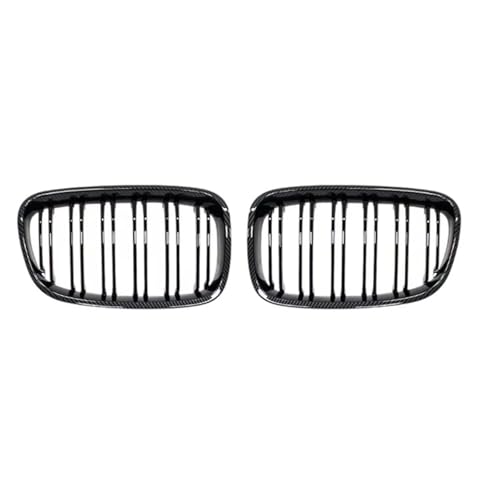 Parrillas de carreras de doble lama en negro brillante compatibles con Serie 1 F20 F21