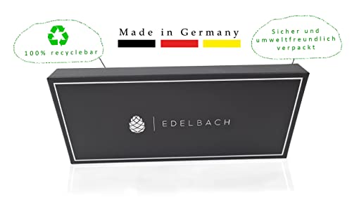 Foto von Edelbach Solingen Küchenmesser Set | Made in Germany Solingen Set, Obstmesser, Gemüsemesser, Schälmesser, sehr scharf | Allesschneider Edelstahl | Kneipchen Messer (6x Küchenmesser)
