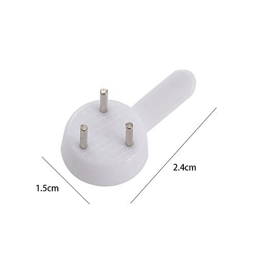 Image of Vctitil 80Pcs Hangers for Hardware Concrete Wall Hooks Invisible Nail Hangers Non-Trace Wall Picture Hanger No Damage Stucco Hooks for Hanging Picture