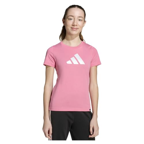 adidas Everyday Glam Graphic Short Sleeve T-Shirt 8-9 Years