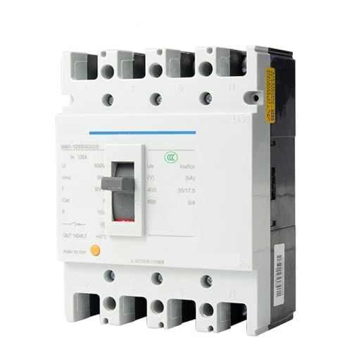 Disjoncteur NM1 4P 100A boîtier moulé pour protection court-circuit triphasé triphasé
