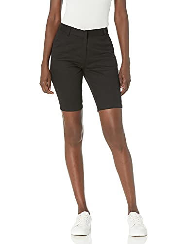 Bermuda stretch noir IZOD Juniors short skinny en coton extensible taille 15