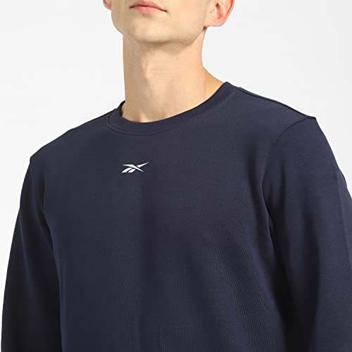 Image of Reebok Men's Cotton Round Neck Sweatshirt