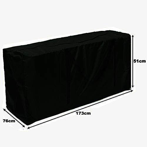 Borsa Per Cuscini Da Esterno - 210D Poliestere, Impermeabile, 173x76x51cm, Per Giardino E Campeggio