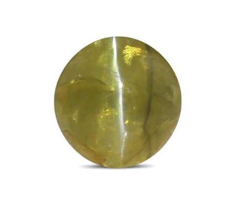 Retrend Design �C�G���[�L���b�c�A�C�X�g�[���I���W�i���F��擾 Ketu Graha Stone Lehsunia Ratan 5�J���b�g �N���\�x���� �L���b�c�A�C�X�g�[�� 5.5 ���b�e�B ���[�X ��� IGL Lab Lahsuniy��