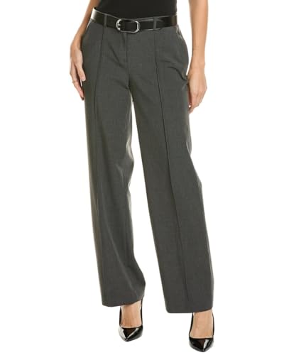 Anne Klein Women's Fly Front Slash Pocket Pintuck Trouser [