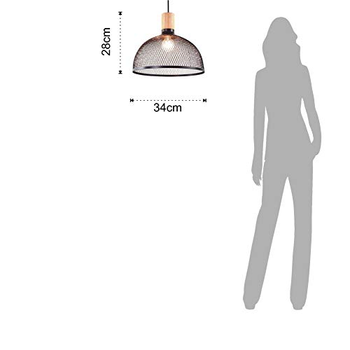 Wink Design Lampadario, Nero Opaco