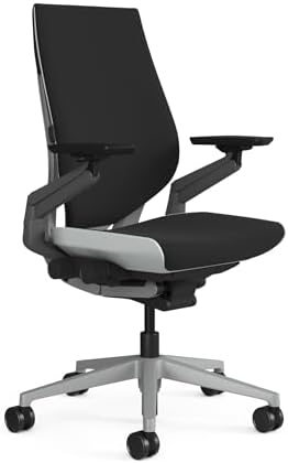 （16:00時点） スチールケース(Steelcase) Gesture ジェスチャー オフィス ゲーミングチェア Licorice 5S26 アームの自由度が高い メーカー組立完成品 60D×88W×112Hcm 【日本正規輸入品】 442A40-Light/Light-5S26-5S26-4ARM-CC