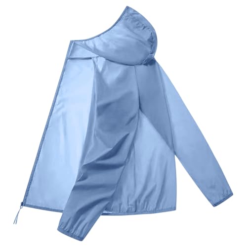Men's Casual Jacket Lightweight Outdoor Windbreaker with Hood for Daily and Outdoor Activities Versatile Fashion
