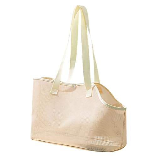 猫用ショルダーキャリア、通気性メッシュパネル、33x23x18cm、38x27x21cm、小型犬用キャリーバッグ、ポータブルペットトート、調節可能なショルダーストラップ、散歩、外出、獣医の訪問、旅行用