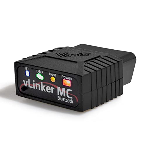 vgate vLinker MC OBDII Bluetooth OBD2 Diagnostic Scanner for Android & Windows (Bluetooth 3.0)