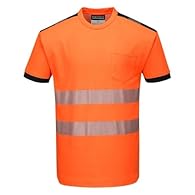 DESIGN AND FUNCTIONALITY: High cotton content for superior comfort. Lightweight flexible HiVisTex Pro segmented reflective tape for increased visibility. 1 pocket for secure storage. Crew neck. Designed with a comfort fit. Complies with EN ISO 20471 ...