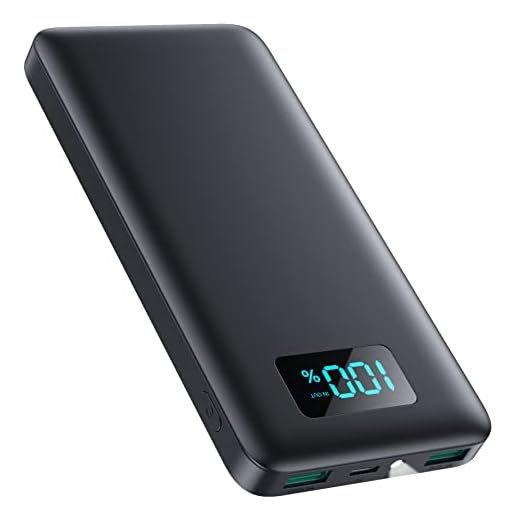 AXNEB Power Bank 13800mAh,[Pequeña Pero Poderosa] Batería Externa USB C In & out 3A Cargador Portátil de Alta Velocidad con Linterna Batería Portátil para iPhone 15/14/13 Samsung Huawei - Negro Mate