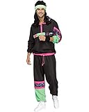 Fun World Men's Plus-size 80s Male Track Suit Costume, Multi, Plus Size Adult Costume, -Multi, Plus...