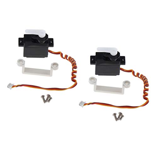 SM SunniMix 2X Servo Motore Anteriore Digitale Drone Metallico per Ricambi WLtoys