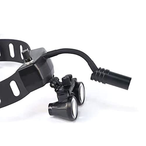 Lenti chirurgiche dentali con faro a LED - ingrandimento 3,5X/2,5X per otorinolaringoiatri e procedure mediche