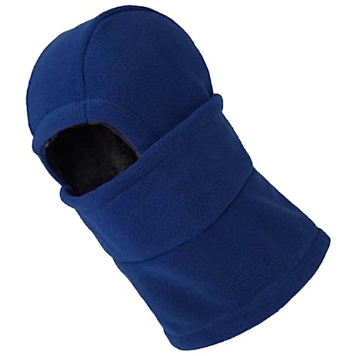 BESTYASH Windproof Cycling Facial Mask Cold Neck for Men and Women Lightweight Portable Advanced Material for Comfort for Sports and Outdoor Activities Dark Blue